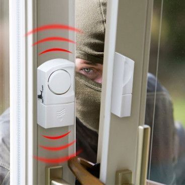 Détecteur Alarme d’Ouverture Sans Fil de Porte, Fenêtre, Baie Vitrée, Velux