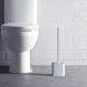 TOILET BRUSH : Brosse WC en Silicone avec Support de Séchage Rapide