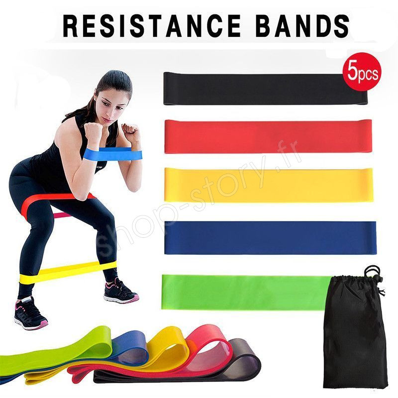 SHAR Fitness Elastiques Kit, Bande de Résistance Set, Bands de