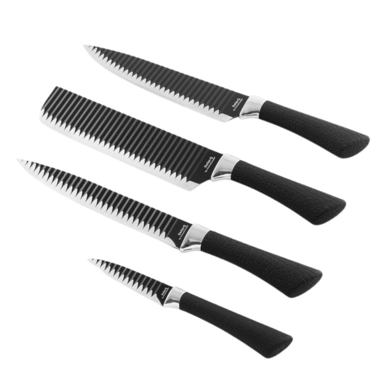 Victorinox SwissClassic 6.7133.4G set di coltelli da cucina, 4-pz, nero